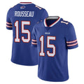B.Bills #15 Greg Rousseau Player Royal Vapor Untouchable Limited Ldoa Stitched Jerseys