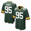 GB.Packers #95 Devonte Wyatt Player Green Home Game Ldoa Stitched Jerseys