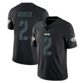 P.Eagles #2 Riq Woolen Player Limited Black Impact Home Game Ldoa Stitched Jerseys