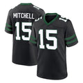 NY.Jets #15 Adonai Mitchell Player Black Legacy Home Game Ldoa Stitched Jerseys