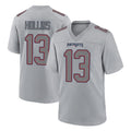 NE.Patriots #13 Mack Hollins Player Gray Fashion Limited Home Game Ldoa Stitched Jerseys