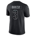 A.Cardinals #3 Budda Baker Player Black RFLCTV Limited Ldoa Stitched Jerseys