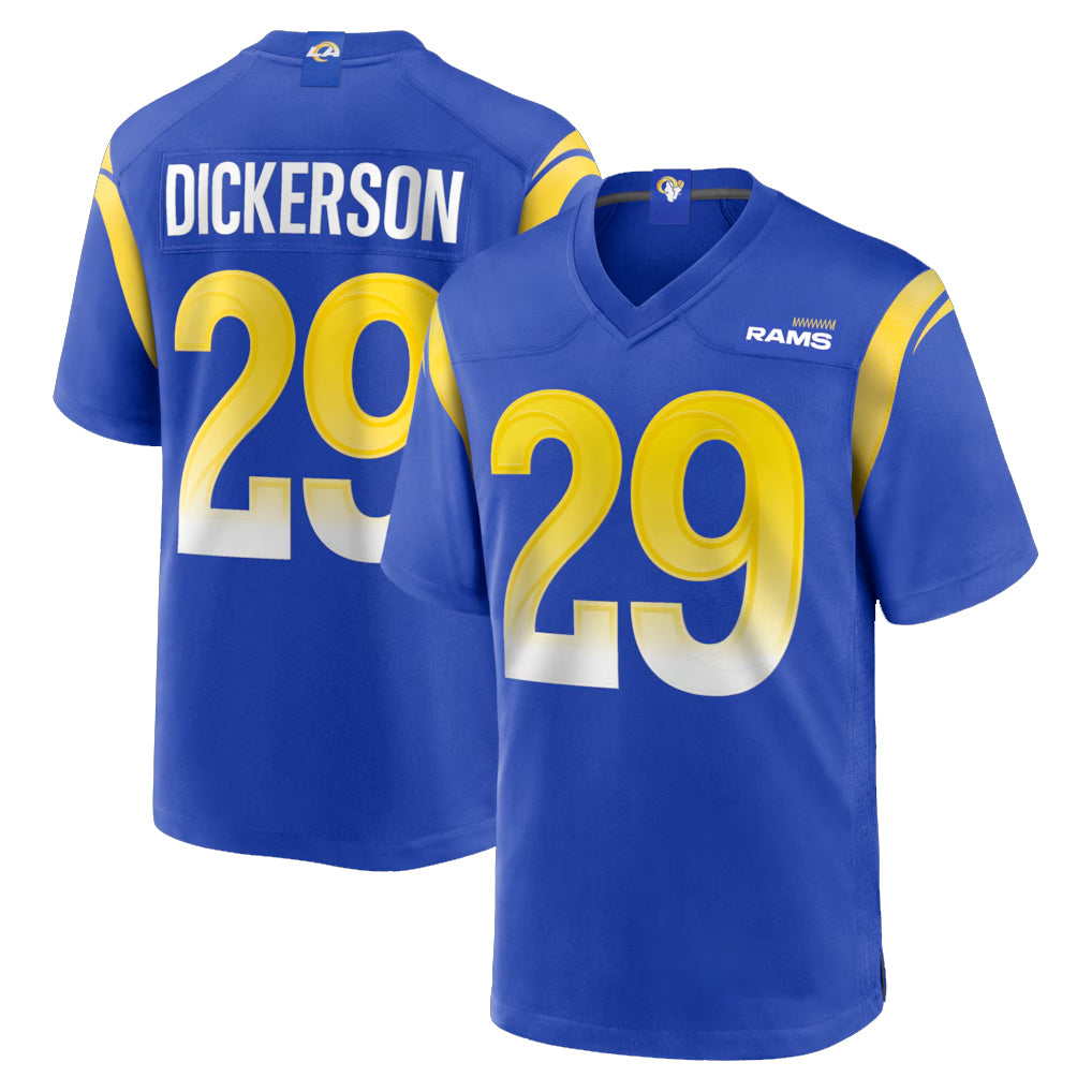 LA.Rams #29 Eric Dickerson Player Royal Home Game Ldoa Stitched Jerseys