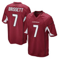 A.Cardinals #7 Jacoby Brissett Player Cardinal Home Game Stitched Jerseys