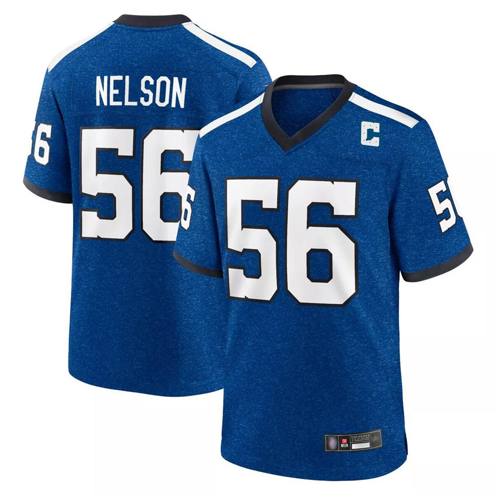IN.Colts #56 Quenton Nelson Player Royal Alternate Indiana Nights Home Game Ldoa Stitched Jerseys