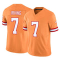 TB.Buccaneers #7 Bucky Irving Player Orange Limited Vapor F.U.S.E. Home Game Ldoa Stitched Jerseys