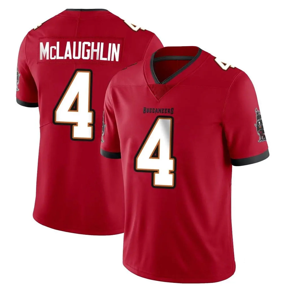 TB.Buccaneers #4 Chase McLaughlin Player Red Limited Vapor Home Game Ldoa Stitched Jerseys