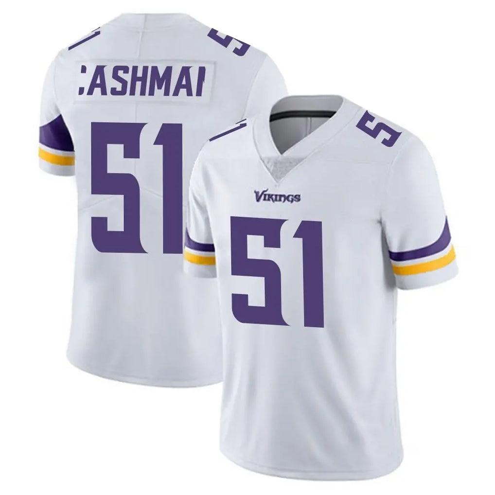 M.Vikings #51 Blake Cashman Player White Limited Vapor Untouchable Home Game Ldoa Stitched Jerseys
