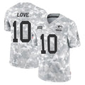 GB.Packers #10 Jordan Love Player Arctic Camo Salute To Service Limited Ldoa Stitched Jerseys