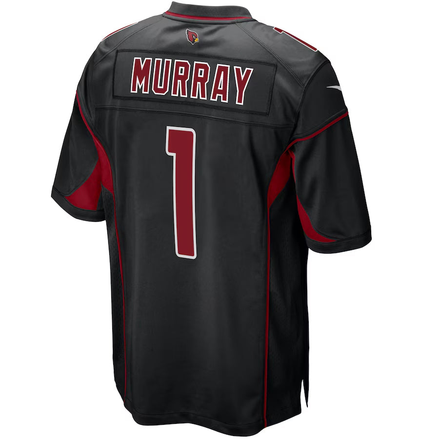 A.Cardinals #1 Kyler Murray Player Black 2nd Alternate Game Ldoa Stitched Jerseys