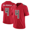 TB.Buccaneers #4 Chase McLaughlin Player Red Limited Color Rush Home Game Ldoa Stitched Jerseys