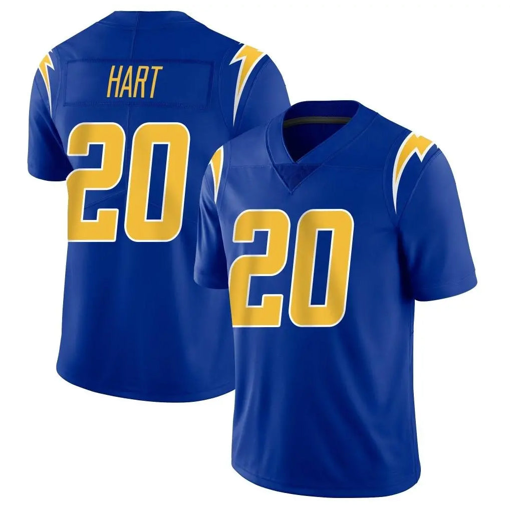 LA.Chargers #20 Cam Hart Player Royal Limited Vapor Home Game Ldoa Stitched Jerseys