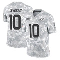 A.Cardinals #10 Josh Sweat Player Arctic Camo Limited Salute To Service Home Game Ldoa Stitched Jerseys