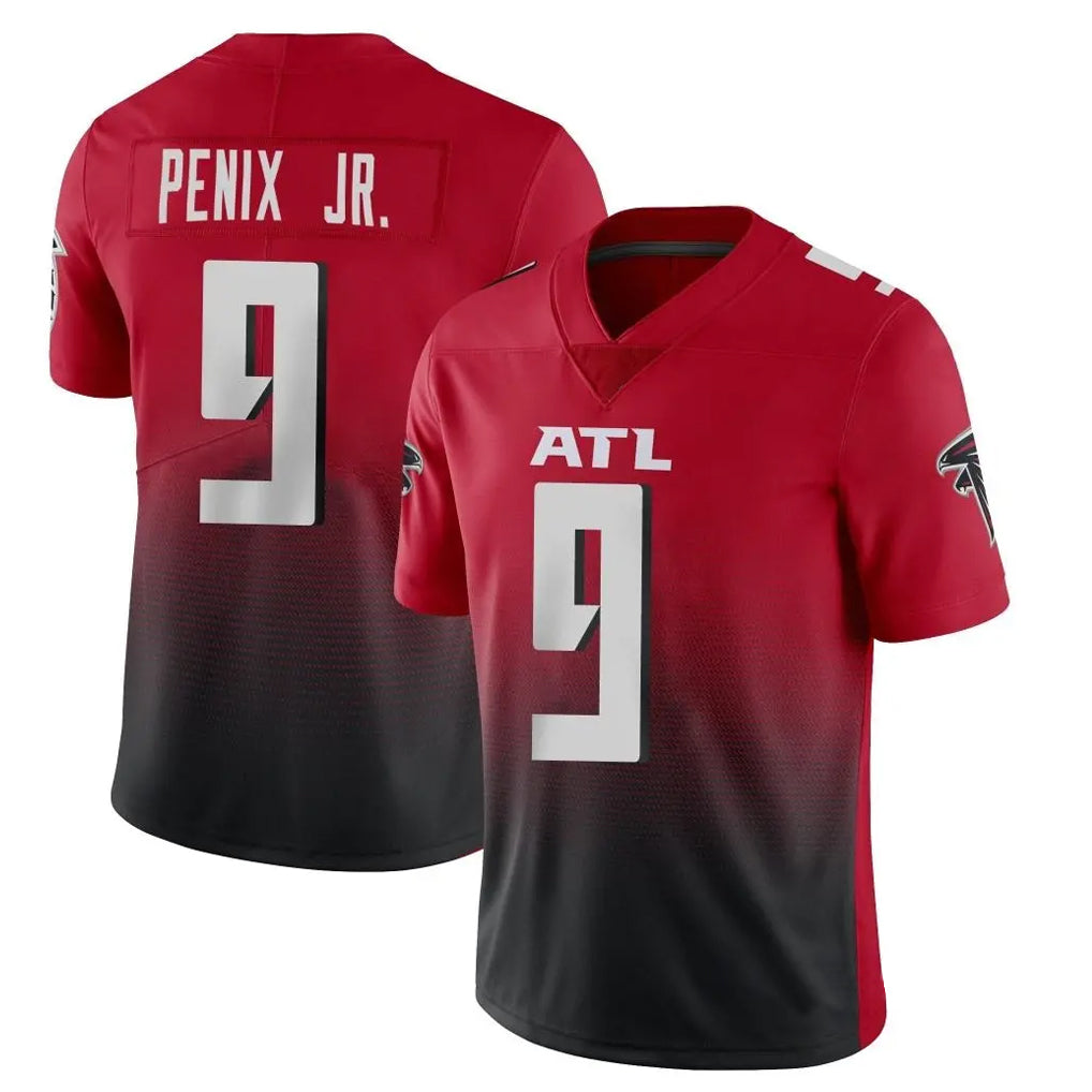 A.Falcons #9 Michael Penix Jr. Player Red Vapor Untouchable Limited Home Game Ldoa Stitched Jerseys