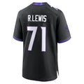 B.Ravens #71 Olaivavega Ioane Player Black Home Game Ldoa Stitched Jerseys