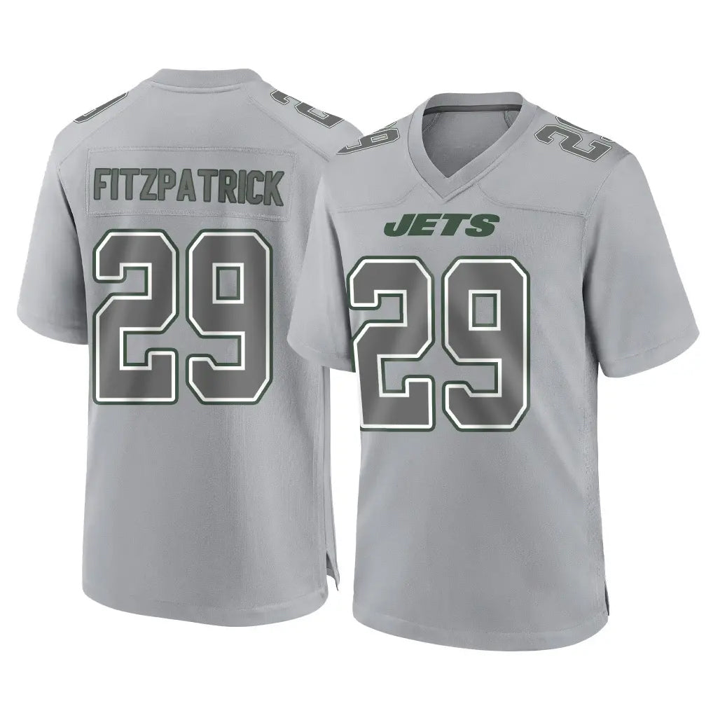 NY.Jets #29 Minkah Fitzpatrick Player Gray Limited Atmosphere Fashion Home Game Ldoa Stitched Jerseys