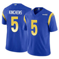 LA.Rams #5 Kamren Kinchens Player Royal Limited Vapor F.U.S.E. Home Game Ldoa Stitched Jerseys