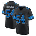 D.Lions #54 Alim McNeill Player Black Alternate Home Game Ldoa Stitched Jerseys