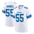 D.Lions #55 Derrick Barnes Player White Alternate Home Game Ldoa Stitched Jerseys
