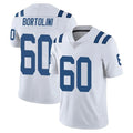 IN.Colts #60 Tanor Bortolini Player White Limited Vapor Untouchable Home Game Ldoa Stitched Jerseys