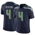 S.Seahawks #4 Michael Dickson Player Navy Limited Vapor F.U.S.E. Home Game Ldoa Stitched Jerseys