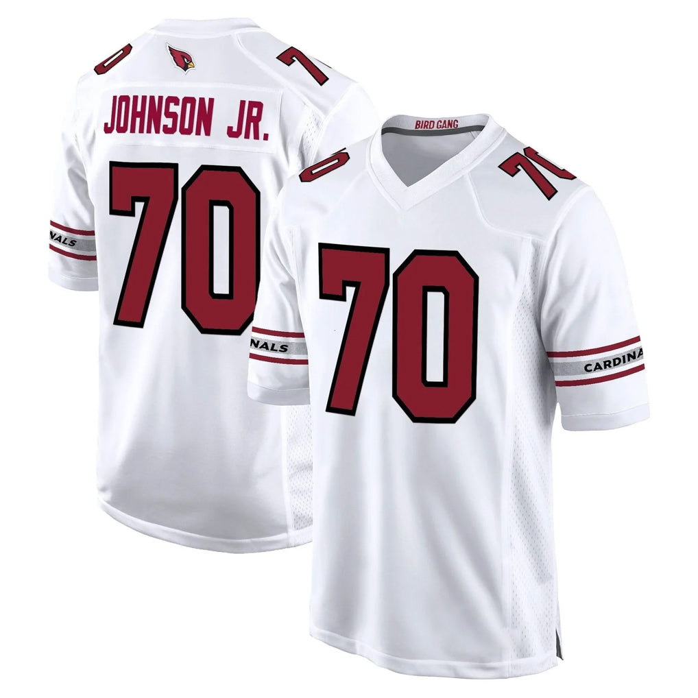 A.Cardinals #70 Paris Johnson Jr. Player White Fashion Home Game Ldoa Stitched Jerseys