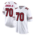 A.Cardinals #70 Paris Johnson Jr. Player White Fashion Home Game Ldoa Stitched Jerseys