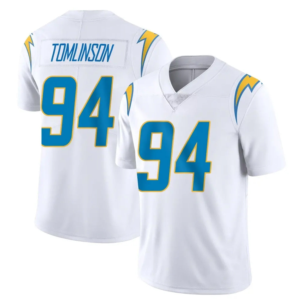 LA.Chargers #94 Dalvin Tomlinson Player White Limited Vapor Untouchable Home Game Ldoa Stitched Jerseys