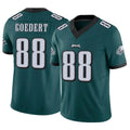 P.Eagles #88 Dallas Goedert Player Team Color Green Limited Vapor F.U.S.E. Home Game Ldoa Stitched Jerseys