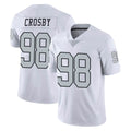 LV.Raiders #98 Maxx Crosby Player White Limited Color Rush Home Game Ldoa Stitched Jerseys