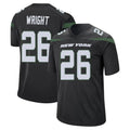 NY.Jets #26 Nahshon Wright Player Stealth Black Home Game Ldoa Stitched Jerseys