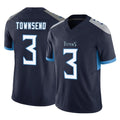 T.Titans #3 Tommy Townsend Player Navy Limited Vapor F.U.S.E. Home Game Ldoa Stitched Jerseys