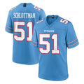 T.Titans #51 Austin Schlottmann Player Light Blue 2026 Game Home Ldoa Stitched Jerseys