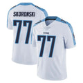 T.Titans #77 Peter Skoronski Player White Limited Vapor Untouchable Home Game Ldoa Stitched Jerseys