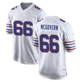 B.Bills #66 Connor McGovern Player White Alternate Game Ldoa Stitched Jerseys