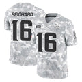 M.Vikings #16 Will Reichard Player Arctic Camo Salute To Service Limited Game Ldoa Stitched Jerseys