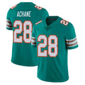 M.Dolphins #28 De'Von Achane Player Aqua Limited Alternate Vapor Untouchable Home Game Ldoa Stitched Jerseys