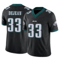 P.Eagles #33 Cooper DeJean Player Black Limited Vapor F.U.S.E. Home Game Ldoa Stitched Jerseys