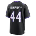 B.Ravens #44 Marlon Humphrey Player Black Home Game Ldoa Stitched Jerseys