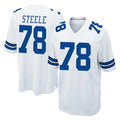 D.Cowboys #78 Terence Steele Player White Home Game Kdoa Stitched Jerseys