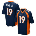 D.Broncos #19 Marvin Mims Jr. Player Navy Game Ldoa Stitched Jerseys