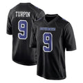 D.Cowboys #9 KaVontae Turpin Player Carbon Black Fashion Home Game Ldoa Stitched Jerseys