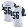 D.Cowboys #56 Cooper Beebe Player White-Navy Limited Color Rush Vapor Untouchable Home Game Kdoa Stitched Jerseys