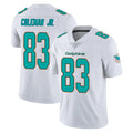 M.Dolphins #83 Kevin Coleman Jr. Player White Limited Vapor Untouchable Home Game Ldoa Stitched Jerseys