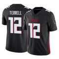 A.Falcons #12 Avieon Terrell Player Black Alternate Vapor F.U.S.E. Limited Ldoa Stitched Jerseys