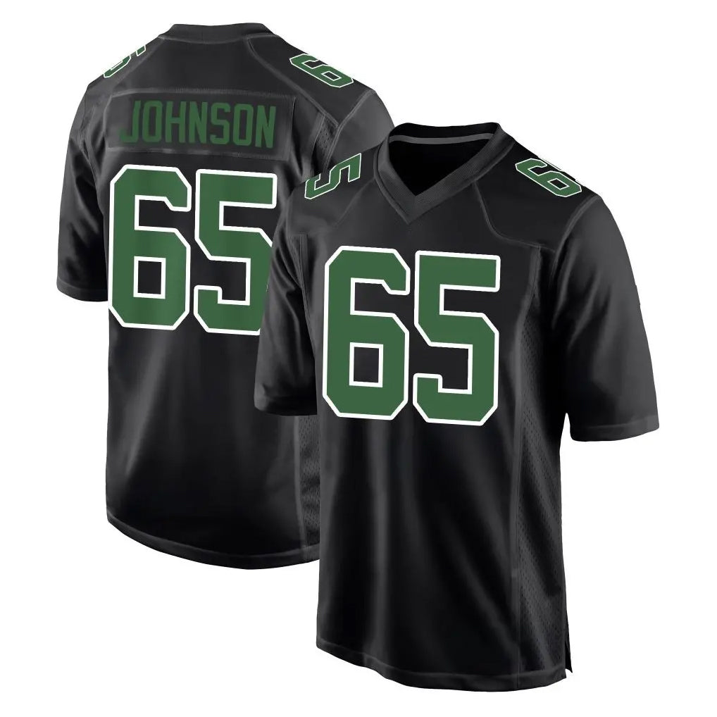 P.Eagles #65 Lane Johnson Player Carbon Green Fashion Home Game Ldoa Stitched Jerseys