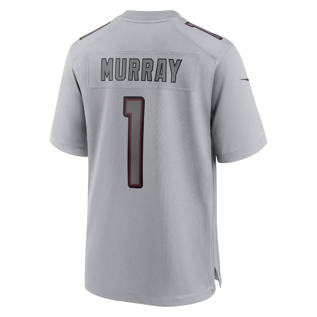 A.Cardinals #1 Kyler Murray Player Gray Fashion Home Game Ldoa Stitched Jerseys