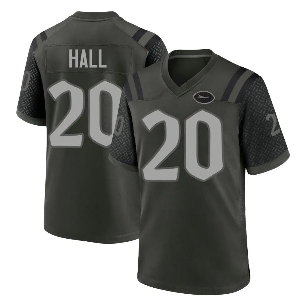 NY.Jets #20 Breece Hall Player Green 2025 Rivalries Collection Home Game Ldoa Stitched Jerseys
