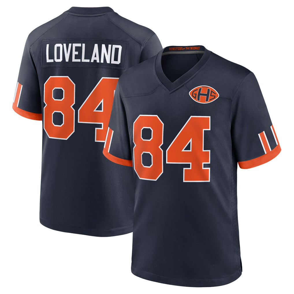C.Bears #84 Colston Loveland Player Navy 2026 Rivalries Collection Home Game Ldoa Stitched Jerseys