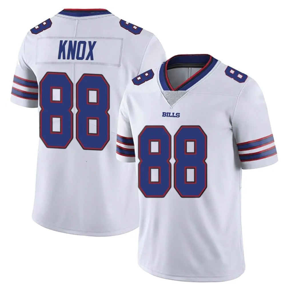B.Bills #88 Dawson Knox Player White Vapor Untouchable Limited Ldoa Stitched Jerseys
